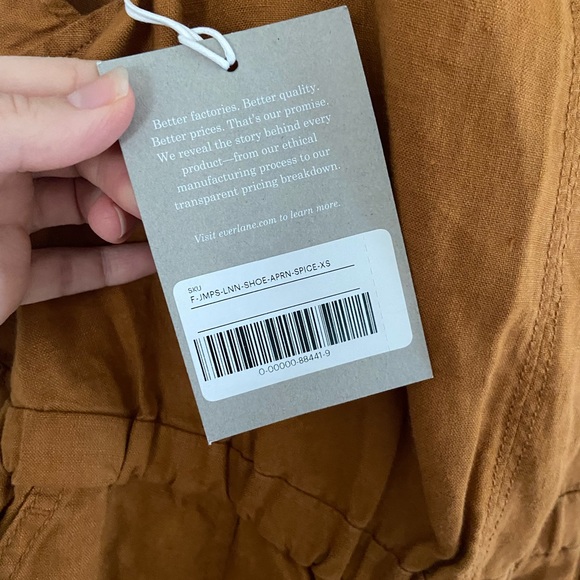 NEW Everlane Linen Jumpsuit - Picture 6 of 6